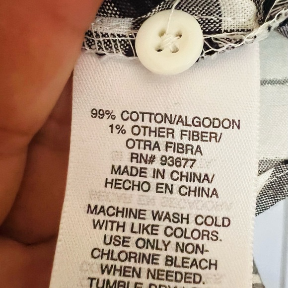 Allen B by Allen Schwartz Ladies Button Up - Picture 9 of 9